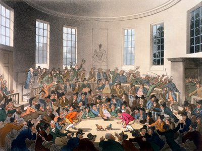 Le Royal Cockpit, Birdcage Walk, St James, illustration de 