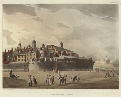 Vue de la Tour - Pugin and Rowlandson