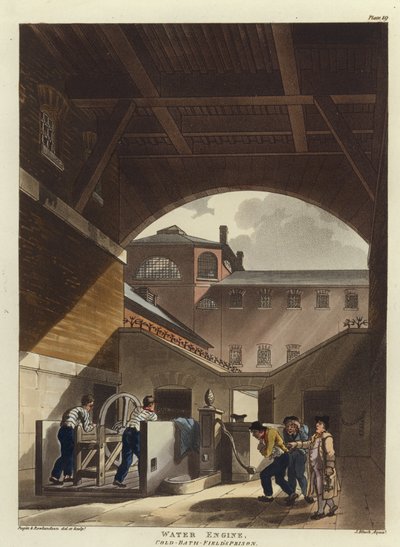 Moteur à eau - Pugin and Rowlandson