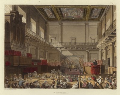 Whitehall - Pugin and Rowlandson