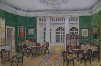 Décor de scène pour l