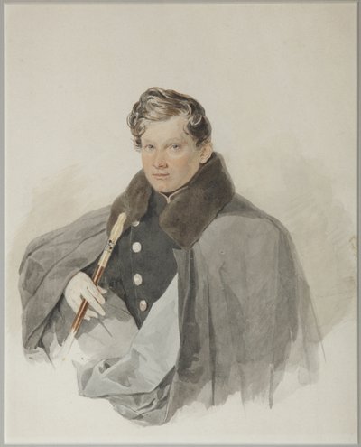 Portrait du comte Sergey Vasilyevich Trubetskoy 1815-1859, 1835 - Pyotr Fyodorovich Sokolov
