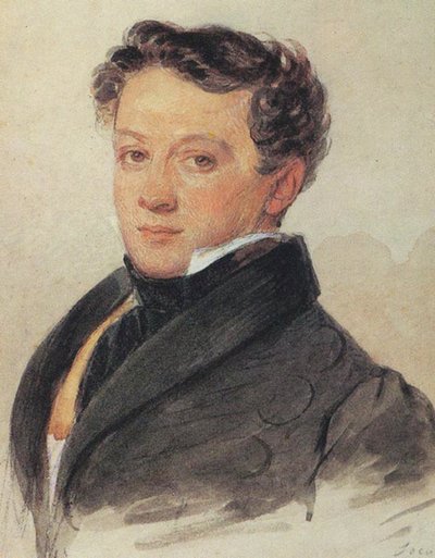 Portrait de Sergey Ivanovich Turgenev 1792-1827, 1810s - Pyotr Fyodorovich Sokolov