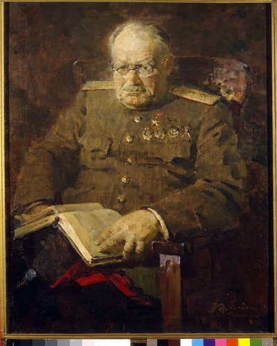 Portrait du neurochirurgien et académicien Nikolaï N. Bourdenko (1876-1946) - Pyotr Ivanovich Kotov