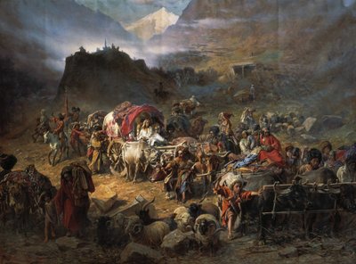 Les montagnards quittent l
