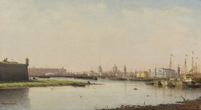 Vue de Saint-Pétersbourg - Pjotr ​​​​Petrowitsch Wereschtschagin