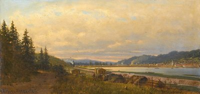 Vue de Verkh-Neyvinsky, vers 1877 - Pjotr ​​​​Petrowitsch Wereschtschagin