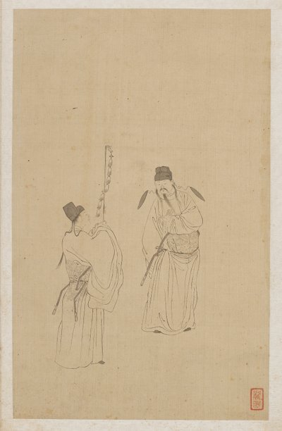 Figures - Qing Dynasty Chinese School