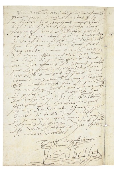 Lettre en français d