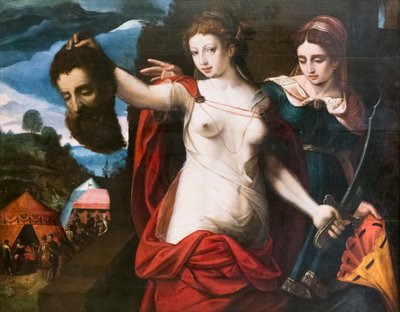 Judith avec la tête d