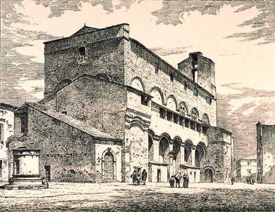 Palazzo Pubblico, Orvieto, Italie, de 