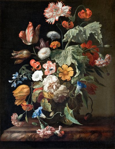 Nature morte avec fleurs, c.1700 - Rachel Ruysch