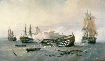 Défense du promontoire de La Havane en 1762, c.1898 - Rafael Monleon y Torres