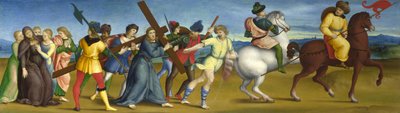 La Procession au Calvaire, 1504-1505 - Raffaello Sanzio Raphael