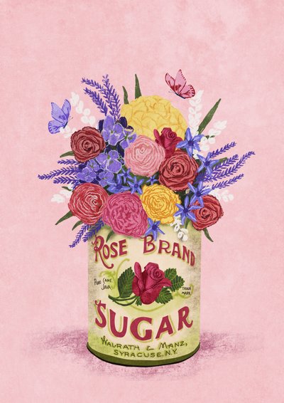 Des fleurs dans une boîte vintage - Raissa Oltmanns