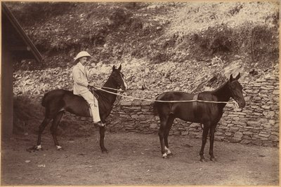 Capitaine H. S. Rawhinson (recto) - Raja Deen Dayal