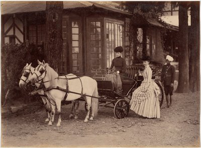 Madame et mademoiselle Lyall, Shimla - Raja Deen Dayal