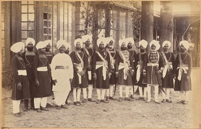 Serviteurs de Son Honneur, le gouverneur du Pendjab - Raja Deen Dayal