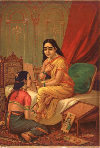 Chitralekha, de Raja Ravi Varma - Raja Ravi Varma