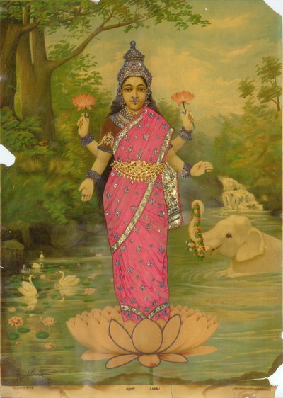 Lakshmi Embelli 2, par Ravi Varma Press - Raja Ravi Varma