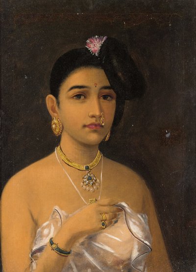 Malabar Beauty, de Raja Ravi Varma - Raja Ravi Varma