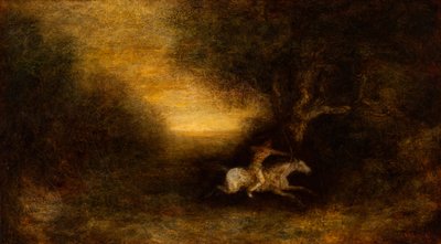 La poursuite - Ralph Albert Blakelock