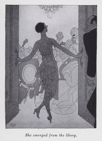 Illustration pour "But Gentlemen Marry Brunettes" par Anita Loos - Ralph Barton