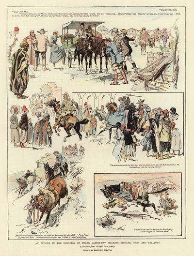 Un épisode dans le progrès de trois pèlerins modernes - Ralph Cleaver