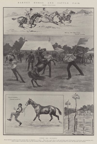 Foire aux chevaux et au bétail de Barnet - Ralph Cleaver