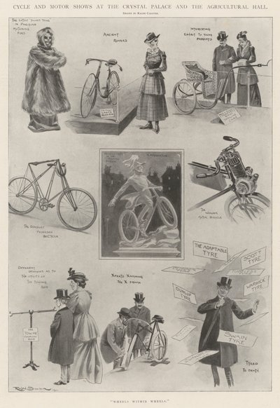 Expositions de cycles et de motos au Crystal Palace et au Agricultural Hall - Ralph Cleaver