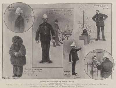 Le Nouveau Casque Blanc pour la Police de la Ville - Ralph Cleaver