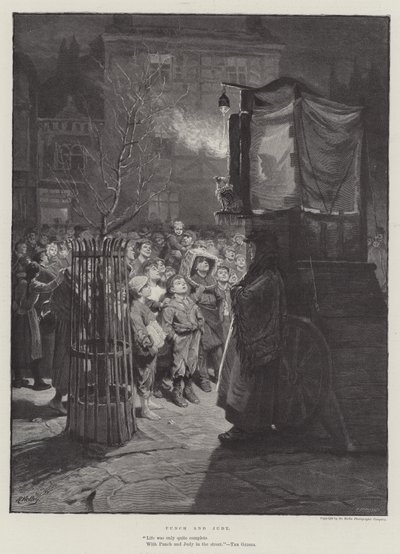 Guignol et Judy - Ralph Hedley
