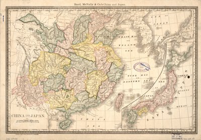 Chine et Japon LOC 2006458430 - Rand McNally and Company