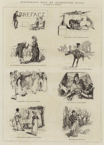 Bracebridge Hall par Washington Irving - Randolph Caldecott