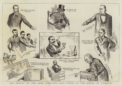 Le débat sur le projet de loi sur les armes (Irlande), notes à la Chambre des communes - Randolph Caldecott