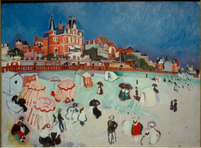 La Plage de Sainte-Adresse - Raoul Dufy