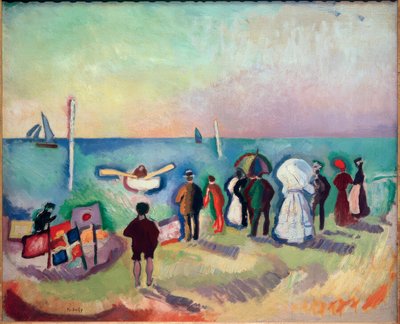 La Plage de Sainte-Adresse - Raoul Dufy