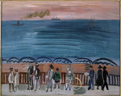 "La plage de Sainte-Adresse" - Raoul Dufy