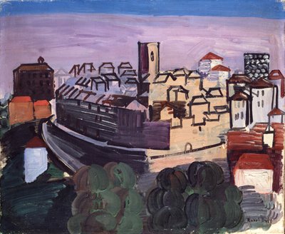 Paysage près de Vence - Raoul Dufy
