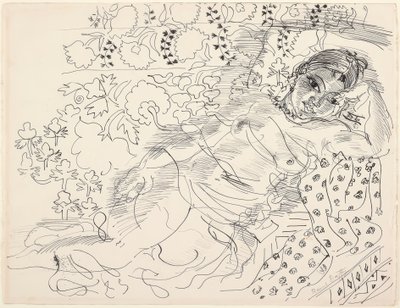 Modèle persan - Raoul Dufy