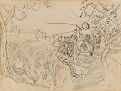 Les oliviers en Provence - Raoul Dufy
