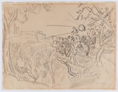 Oliviers en Provence - Raoul Dufy