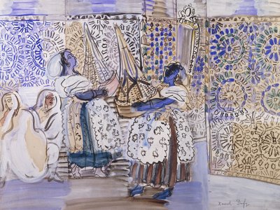 Réception à Marrakech ; Réception à Marrakech - Raoul Dufy