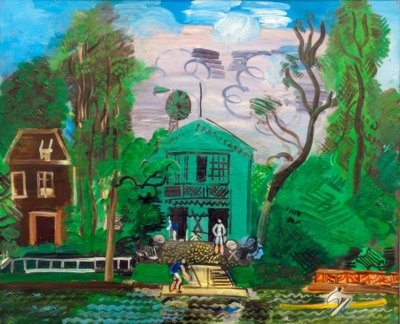 La Marne, les plaisanciers - Raoul Dufy