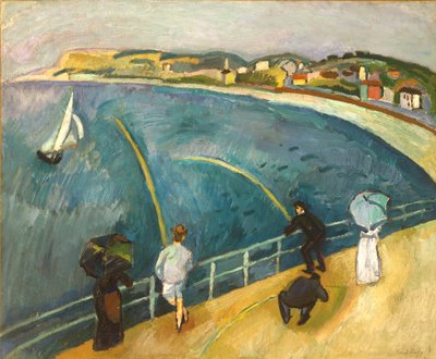 La plage de Sainte-Adresse - Raoul Dufy
