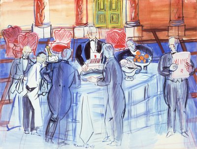 Le buffet - Raoul Dufy