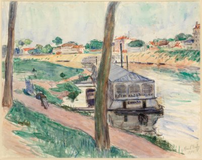La péniche - Raoul Dufy