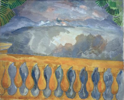 The Terrace in l’Estaque - Raoul Dufy