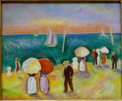 La plage de Sainte-Adresse - Raoul Dufy