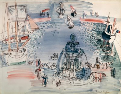 Hommage à Claude Lorrain - Raoul Dufy